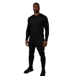 Star Mesh Pants Black