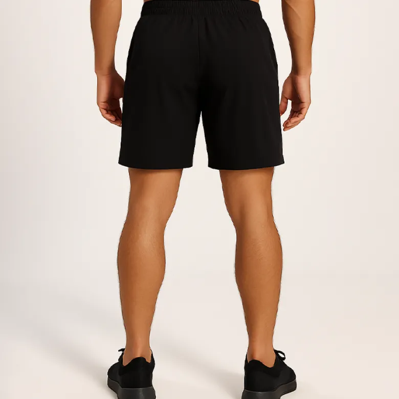 Star Mesh Shorts Black