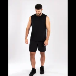 Star Mesh Tank, Black