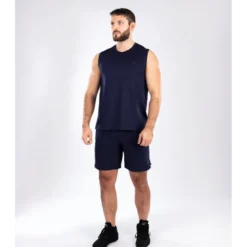 Star Mesh Tank, Navy