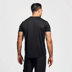 Star Mesh Tshirt Black