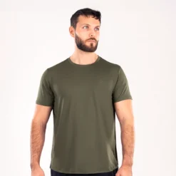 Star Mesh T-shirt Moss Green