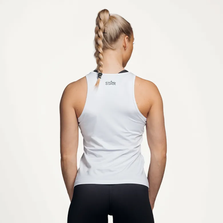 Star Tank Top White