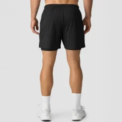 Stride 2-in-1 Shorts, Black