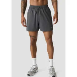 Stride Shorts, Charcoal Grey