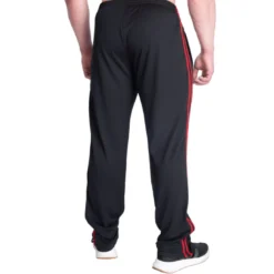 2 Stripe Standard Mesh Pant, Black/Red