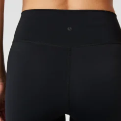 Studio Flared Slit Tights, Black Beauty