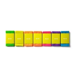 Svettehåndleddsbånd Neon 7-pack