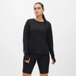 Team Logo Long Sleeve, Black