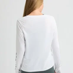 Team Logo Long Sleeve, White