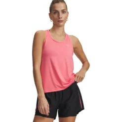 Tech Knockout Tank, Bittersweet Pink