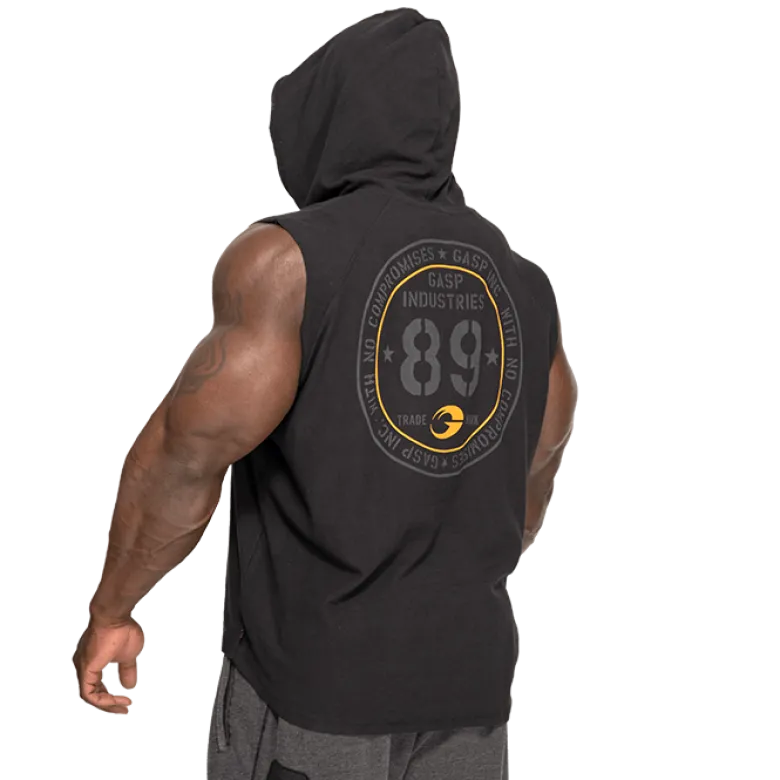 Thermal sl Hoodie, Washed Black