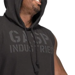 Thermal sl Hoodie, Washed Black