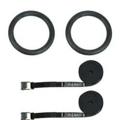 Titan Life Gym Rings, Black