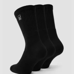 Training Socks 3-pack, Black