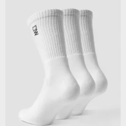 Training Socks 3-pack, White