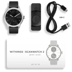 Treningsklokke Scanwatch 2 42mm Black