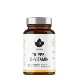 Trippel C-vitamin 120 kapsler