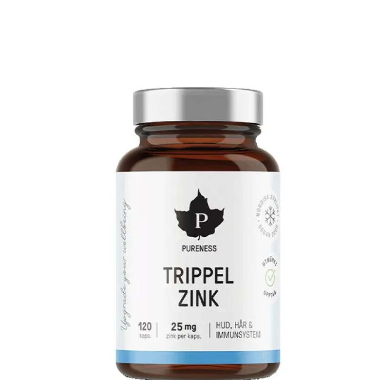 Trippel Zink 120 kapslar