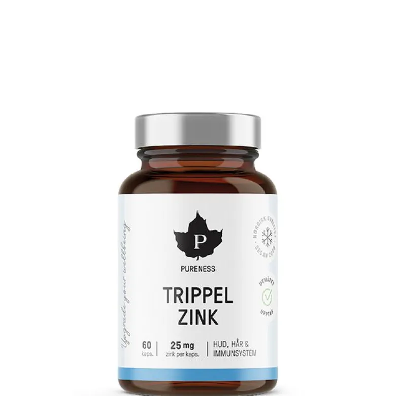 Trippel Zink 60 kapslar