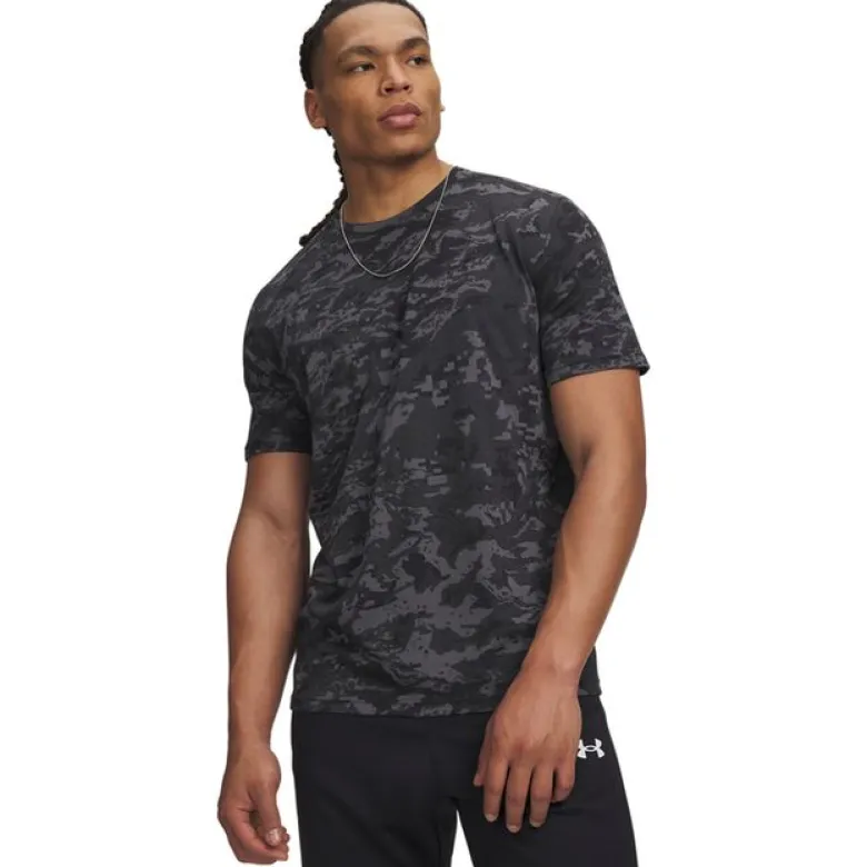 UA ABC Camo SS Black