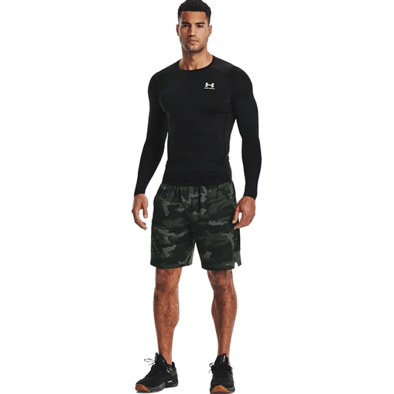 UA HG Armour Comp LS, Black