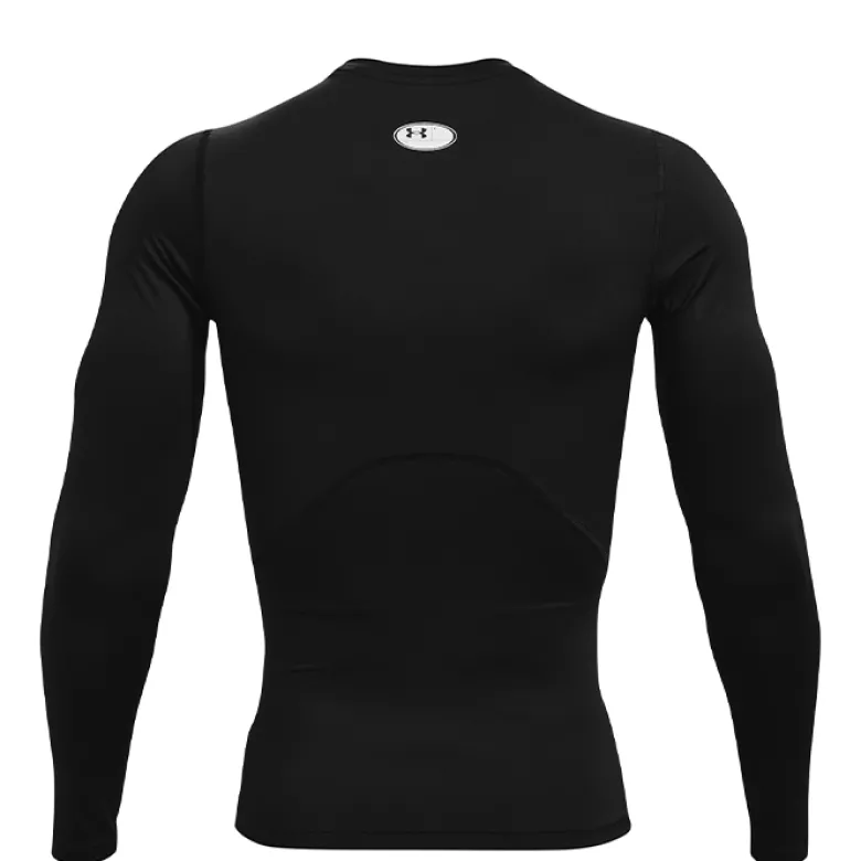 UA HG Armour Comp LS, Black