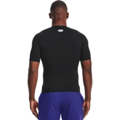 UA HG Armour Comp SS, Black
