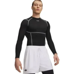 UA HG Elite Comp LS Black