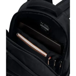 UA Hustle 6.0 Backpack, Black