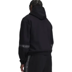 UA Icon Flc Taped Hoodie Black