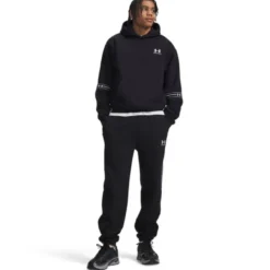 UA Icon Flc Taped Jogger Black