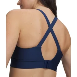UA Infinity Mid 2.0 Bra Blackout Navy