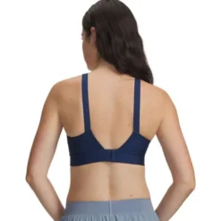 UA Infinity Mid 2.0 Bra Blackout Navy