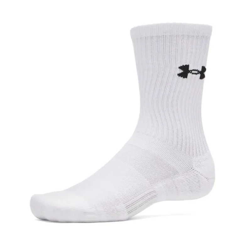 UA Performance Cotton 3-pack CRW White