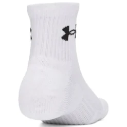 UA Performance Cotton 3P QTR White