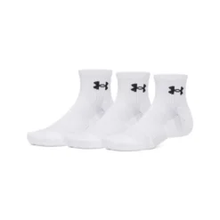 UA Performance Cotton 3P QTR White