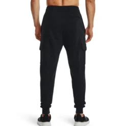 UA Rival Fleece Cargo Jogger Black