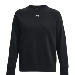 UA Rival Fleece Crew, Black