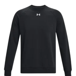 UA Rival Fleece Crew, Black
