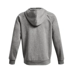 UA Rival Fleece FZ Castlerock Light Heather