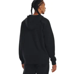 UA Rival Fleece FZ Hoodie Black