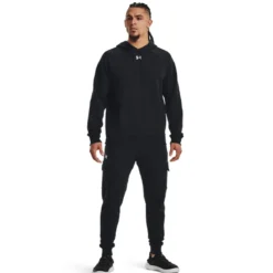 UA Rival Fleece Hoodie, Black