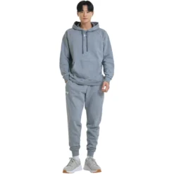 UA Rival Fleece Joggers, Castlerock Light Heather
