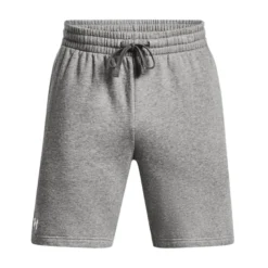 UA Rival Fleece Shorts Castlerock Light Heather