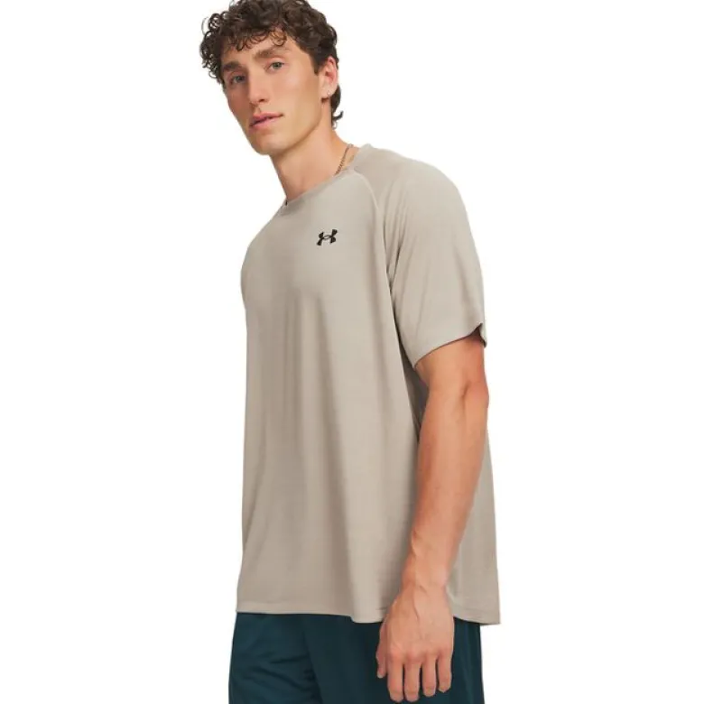 UA Tech Textured SS Timberwolf Taupe