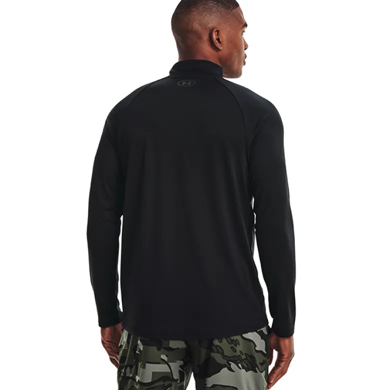 UA Tech 2.0 1/2 Zip, Black