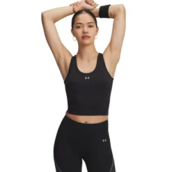 UA Vanish Seamless Tank Black