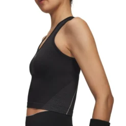 UA Vanish Seamless Tank Black