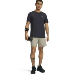 UA Vanish Wven Short 2.0 6in Timberwolf Taupe
